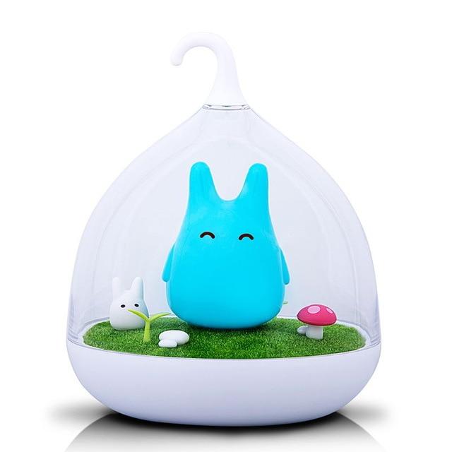veilleuse-totoro-bleu.jpg - Lampe de chevet de bureau